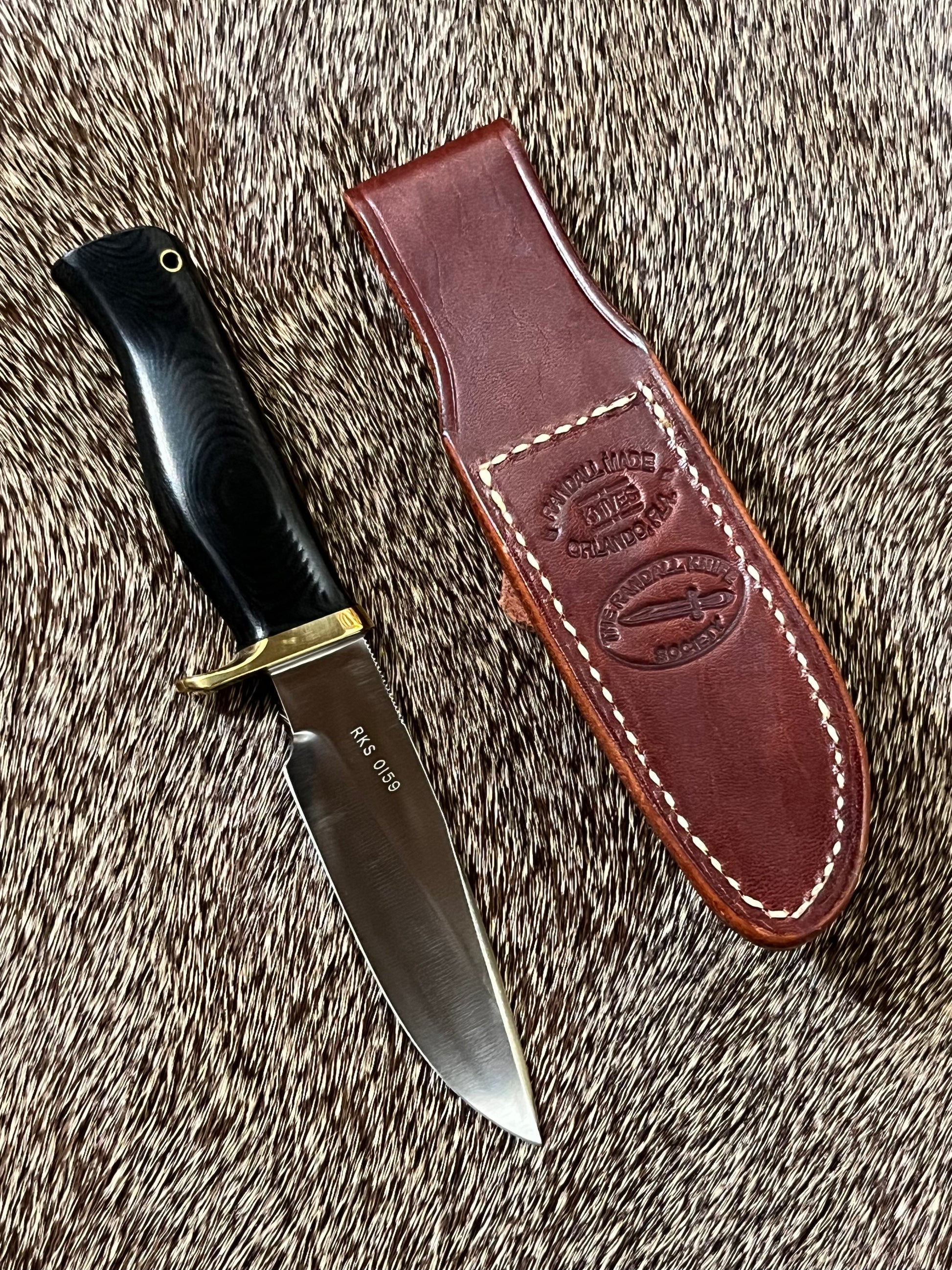 Mini RKS Club Knife #5 Mint condition with original shipping box