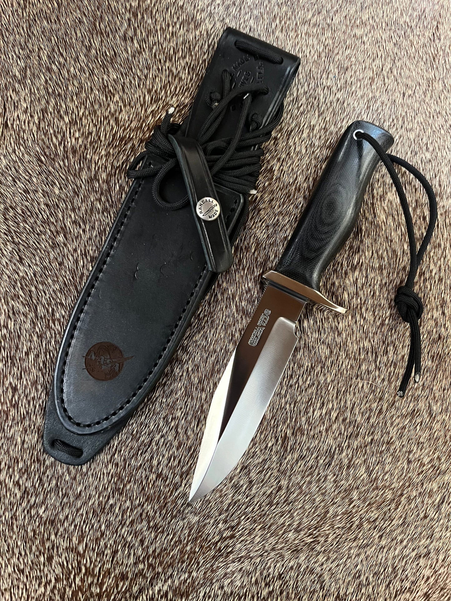 Model 15 - Airman                        NASA Black Canvas Micarta
