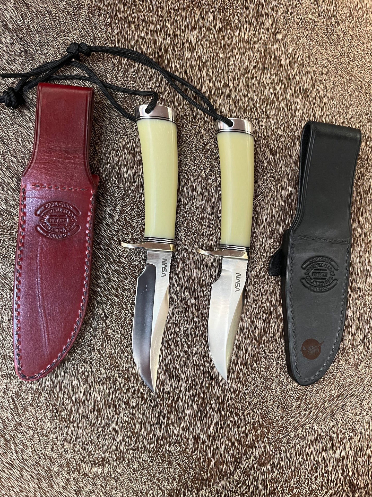 Pair of Stanaback Specials              Only 2 Sets of these where made of NASA Off White G-10