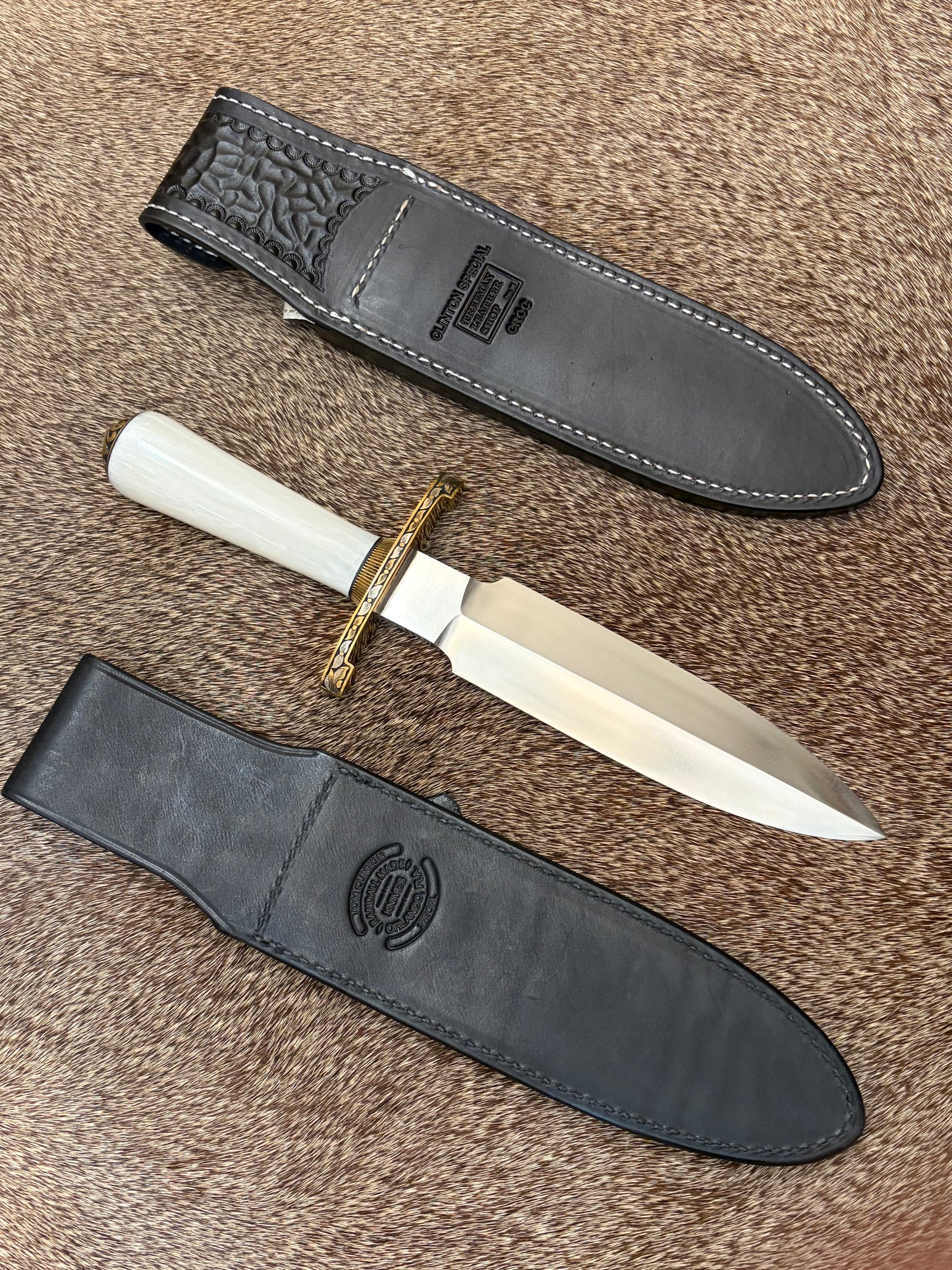 TC Special - Poly Pearl Engraved by Master Engraver Jere Davidson with Fine Silver Inlay