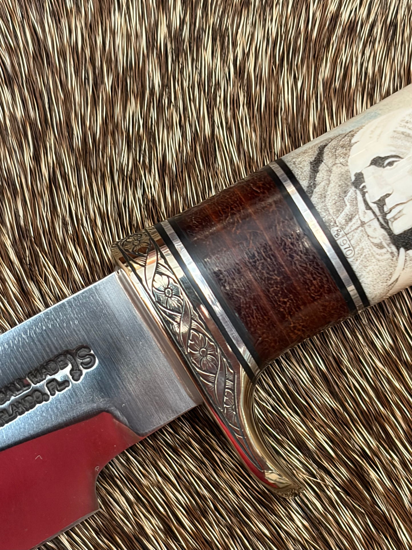 Model 26 Pathfinder, Rick Bowles Scrim, Engraved by Master Engraver Steven Fiddler