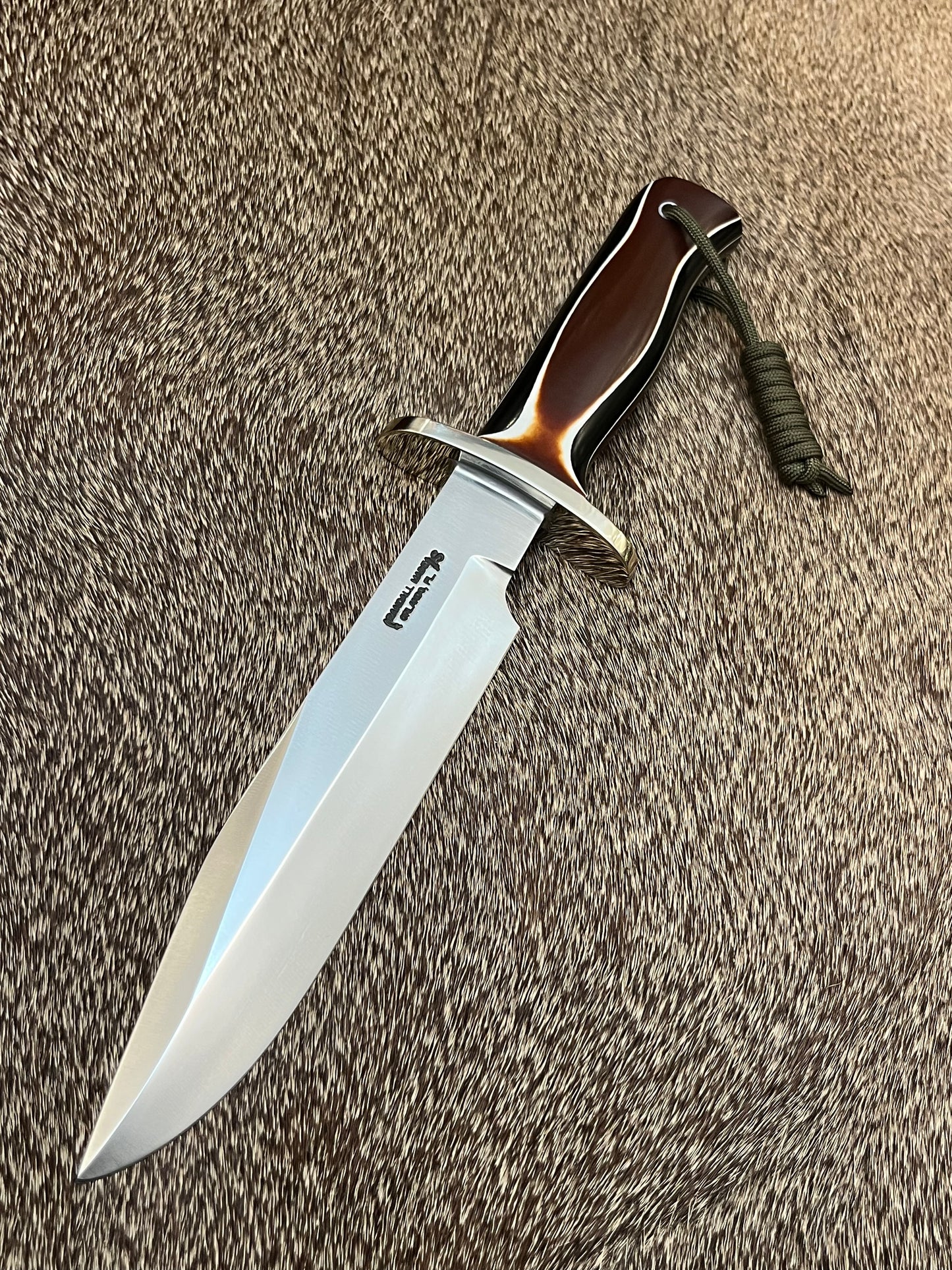 Model 14 - Attack with Brown, White and Black Micarta