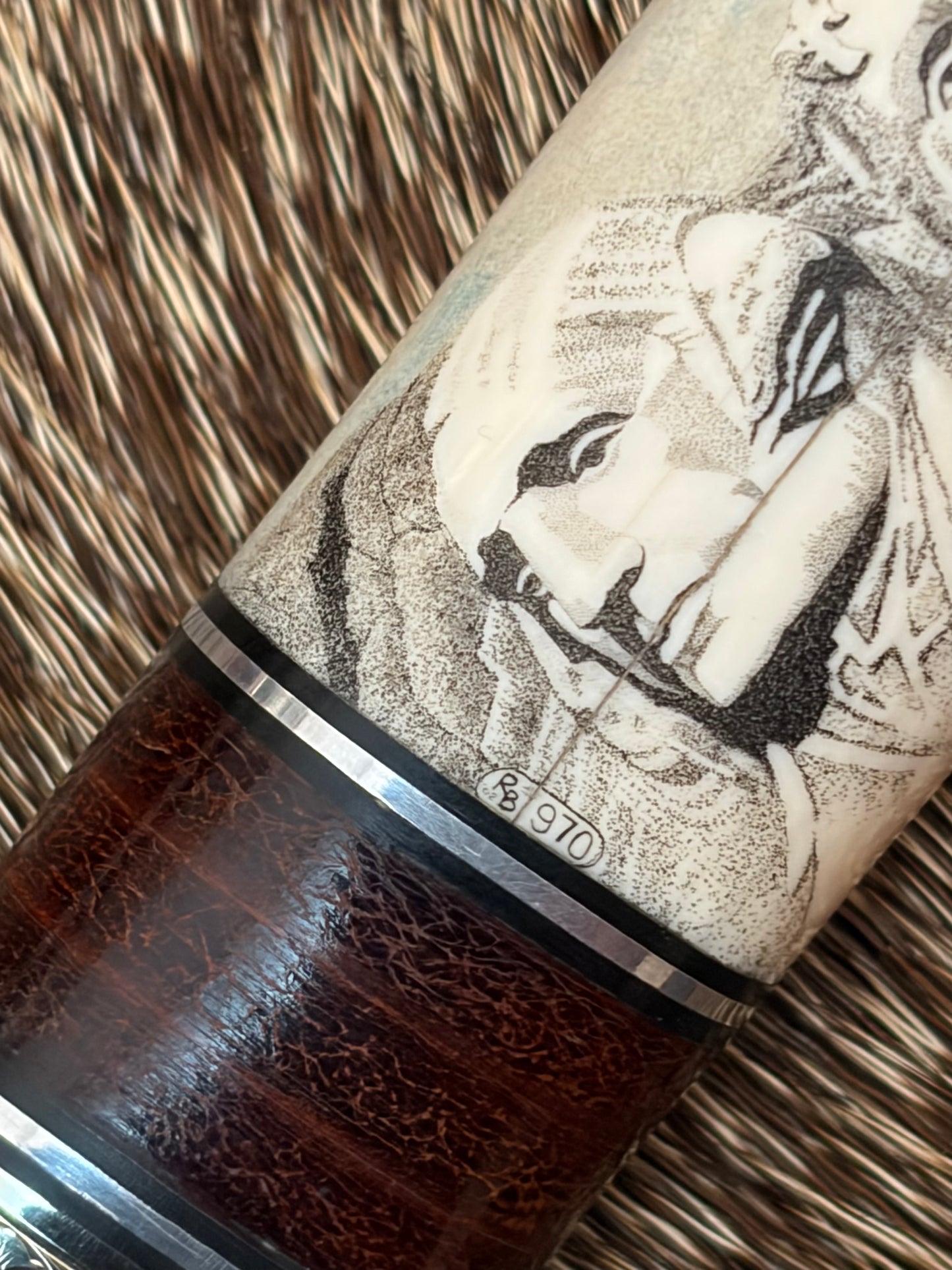 Model 26 Pathfinder, Rick Bowles Scrim, Engraved by Master Engraver Steven Fiddler
