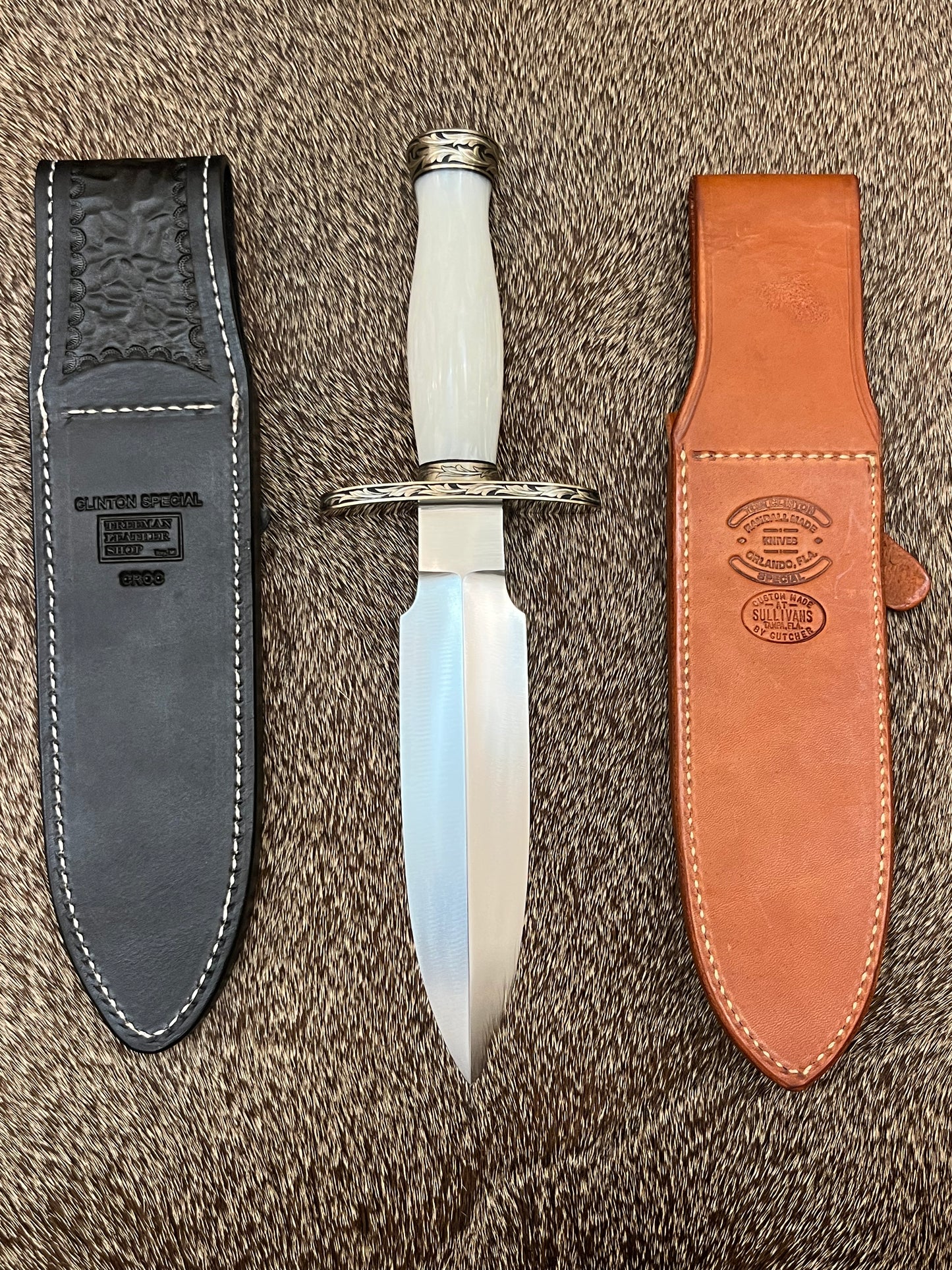 TC Special - Poly Pearl Engraved by Master Engraver Jere Davidson with Fine Silver Inlay