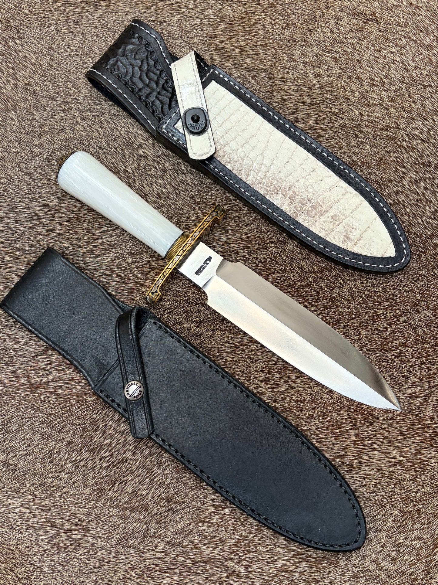 TC Special - Poly Pearl Engraved by Master Engraver Jere Davidson with Fine Silver Inlay