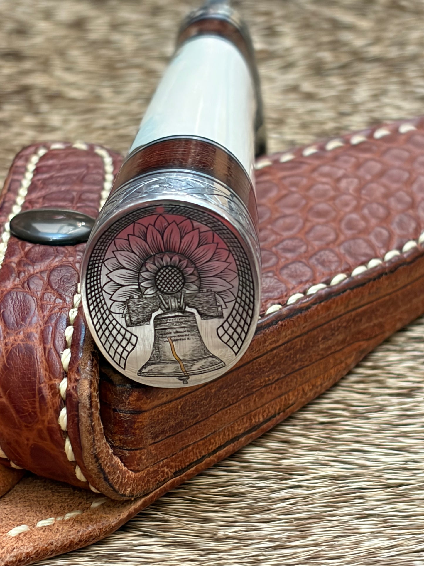 Model 26 Pathfinder, Rick Bowles Scrim, Engraved by Master Engraver Steven Fiddler