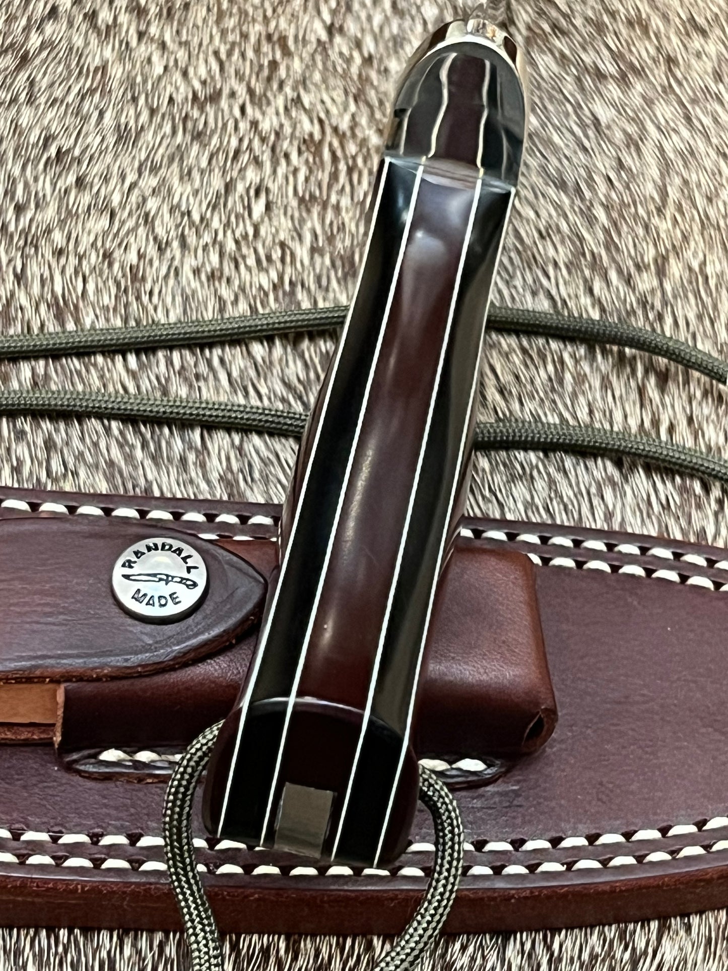 Model 14 - Attack with Brown, White and Black Micarta