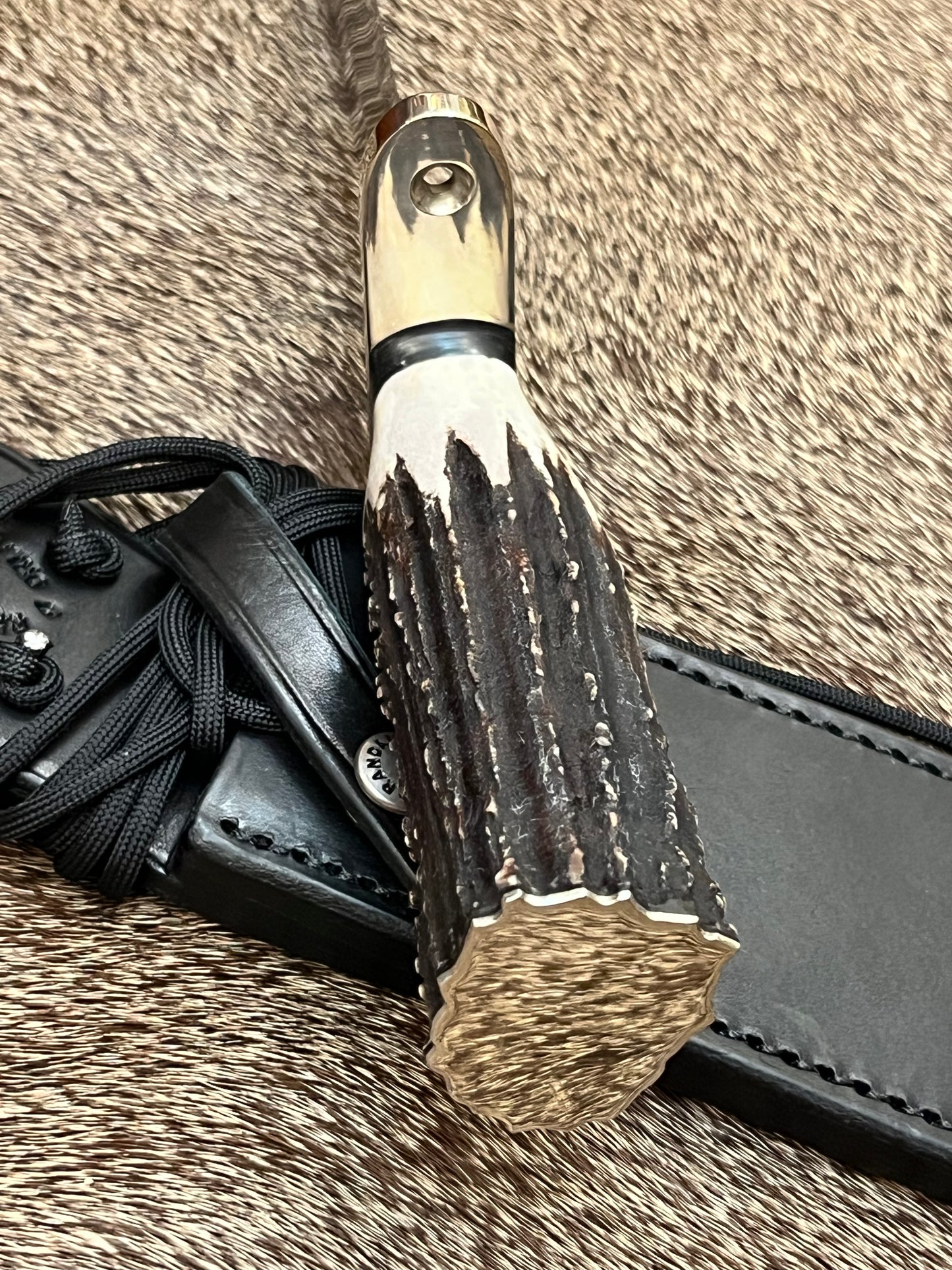 #12-9” #14 Grind Sportsman Bowie                                            Beautiful Stag