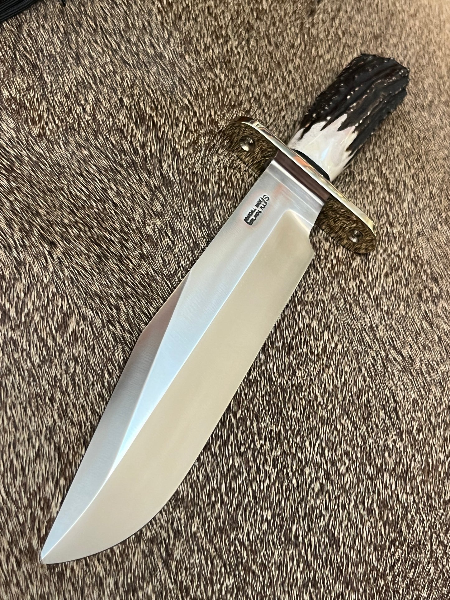 #12-9” #14 Grind Sportsman Bowie                                            Beautiful Stag