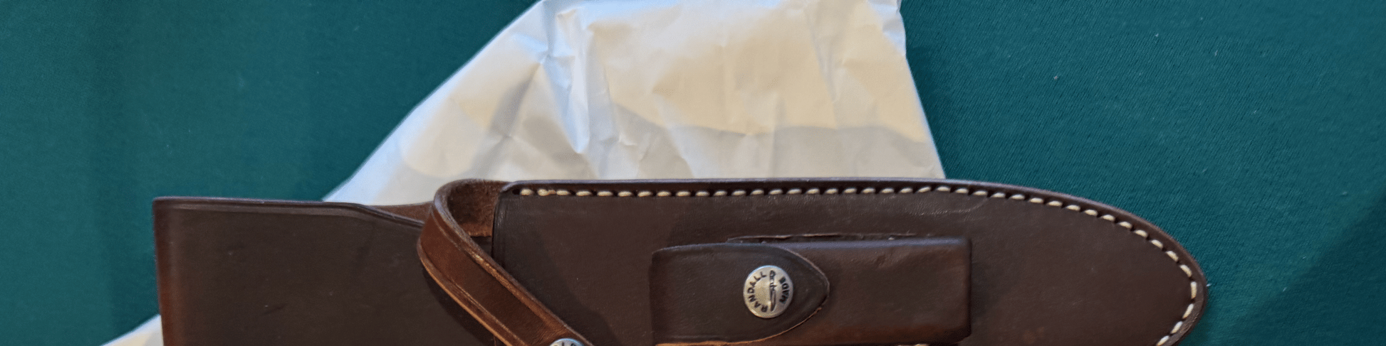 Randall Clinton Special Knife Stag Handle New in Paper