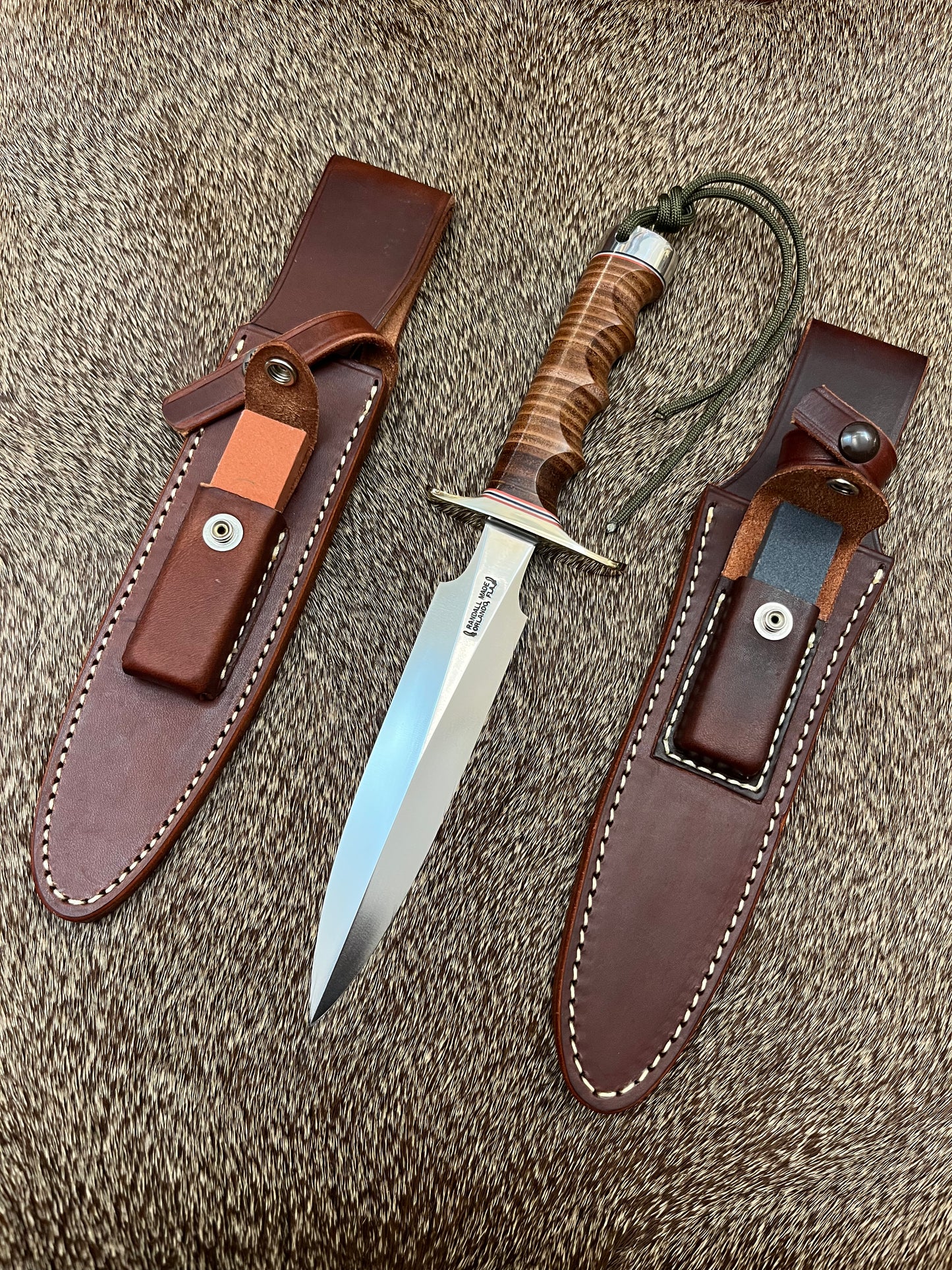 New in Paper Randall Knife Model 2-7 Korean War 75th Commemorative Anniversary1 of 50 made Leather