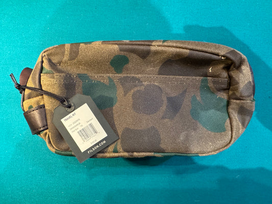 Filson Travel Dopp Kit Dark Wax Shrub New NWT Made USA 20229978