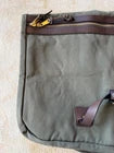 Filson Suit Cover Garment Bag Travel Rare Otter Green Canvas Leather #70271