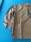 Filson Tin Cloth Quarter Zip Pullover 20263399 Medium Dark Tan Khaki Waxed Oil