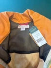 Filson Light Cruiser Soy Wax Jacket Orange/Tan Rare NWT # 10451 USA Made Vintage