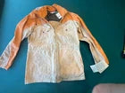 Filson Light Cruiser Soy Wax Jacket Orange/Tan Rare NWT # 10451 USA Made Vintage