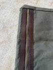 Filson Suit Cover Garment Bag Travel Rare Otter Green Canvas Leather #70271