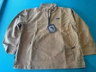 Filson Tin Cloth Quarter Zip Pullover 20263399 Medium Dark Tan Khaki Waxed Oil