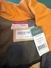 Filson Light Cruiser Soy Wax Jacket Orange/Tan Rare NWT # 10451 USA Made Vintage