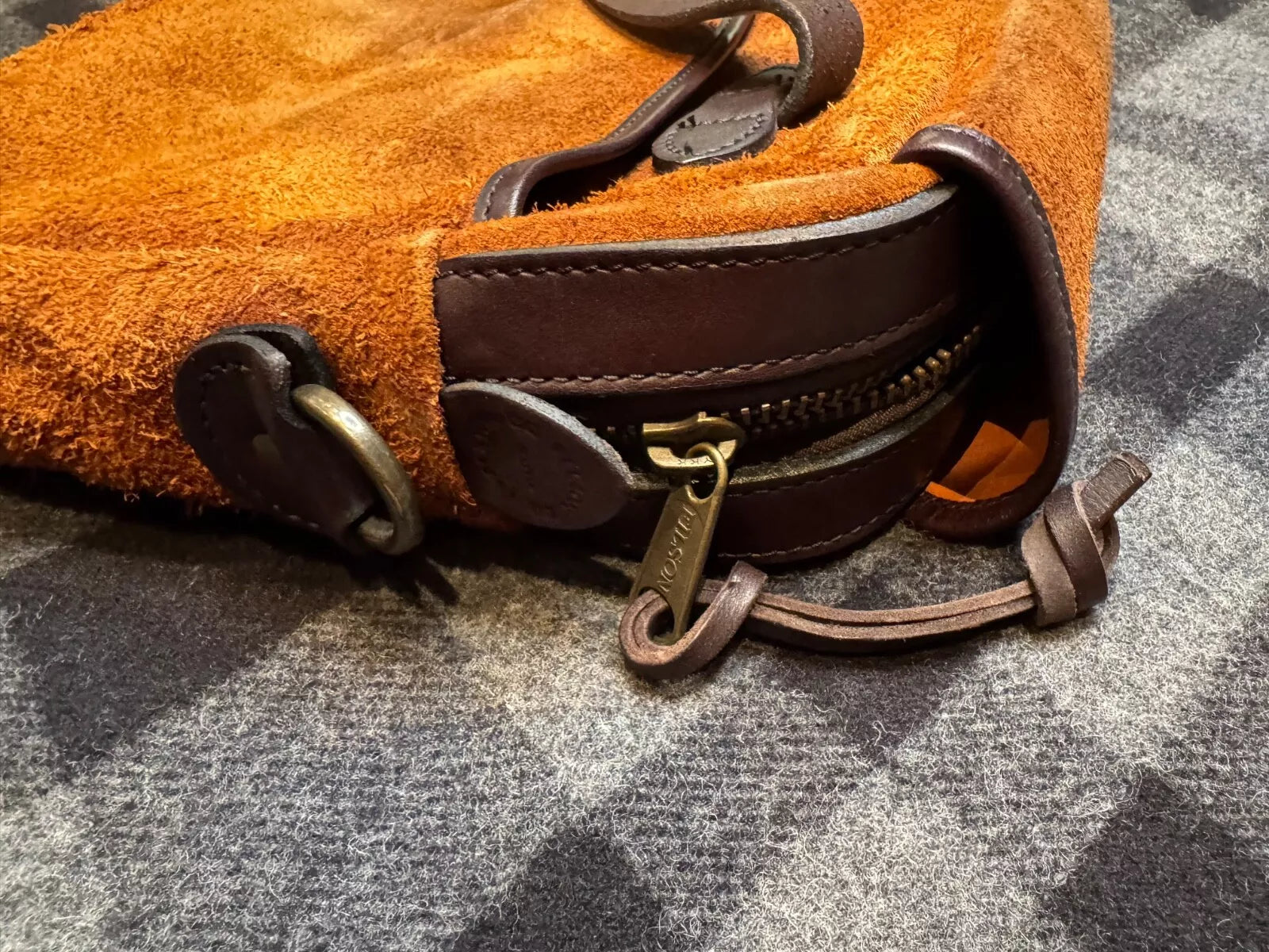 Rare Filson Roughout Leather Original Briefcase | Limited Edition | Made in USA