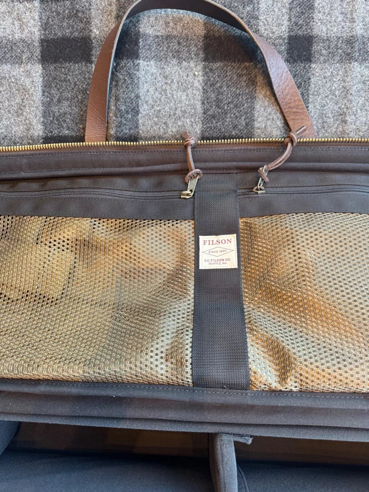 NWT Very Rare Filson Fly Fishing Rod Case Rugged Twill #20002630 Made in USA 1st