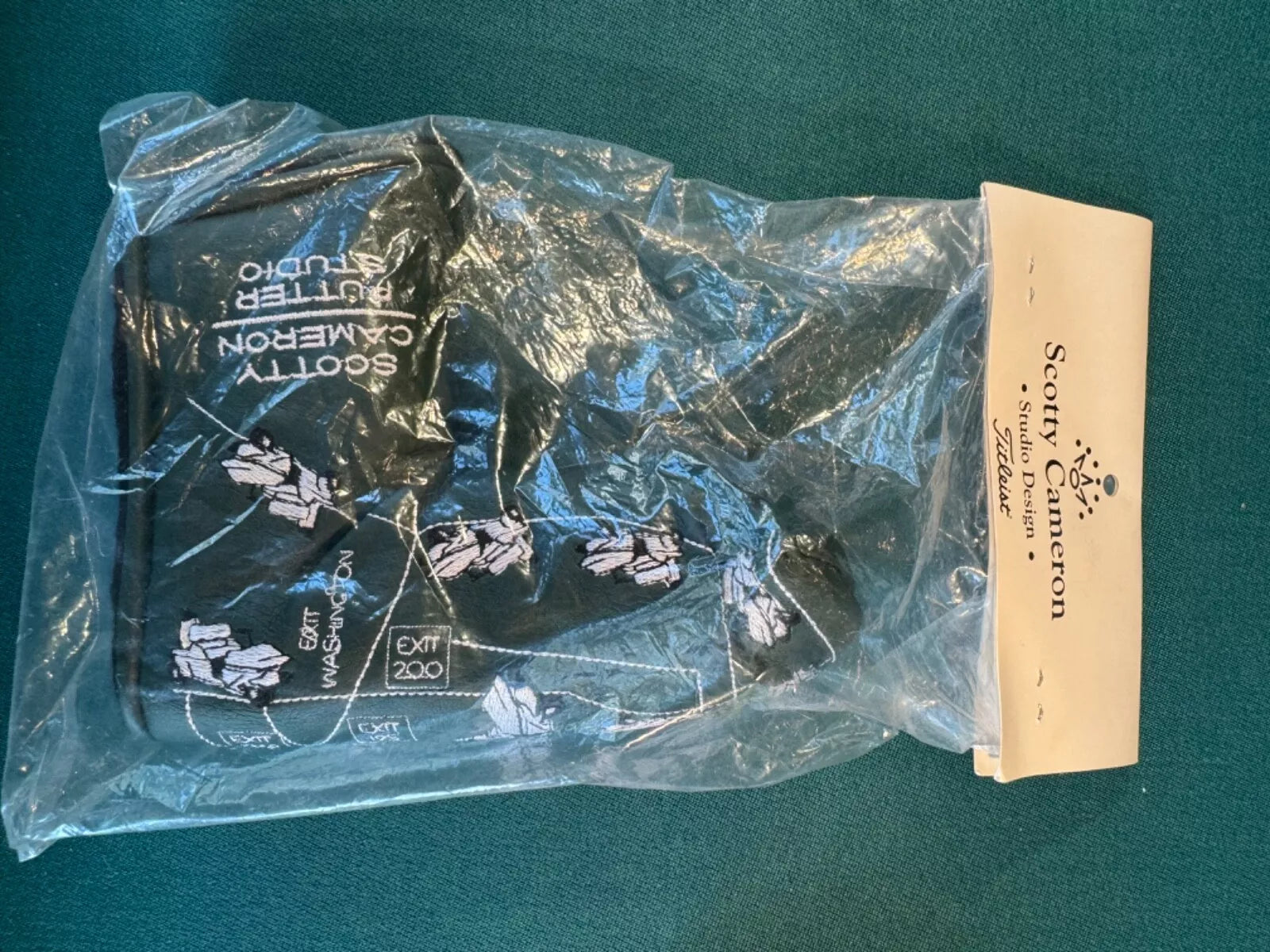 New in Bag Rare Scotty Cameron 2004 Road to Augusta Head cover