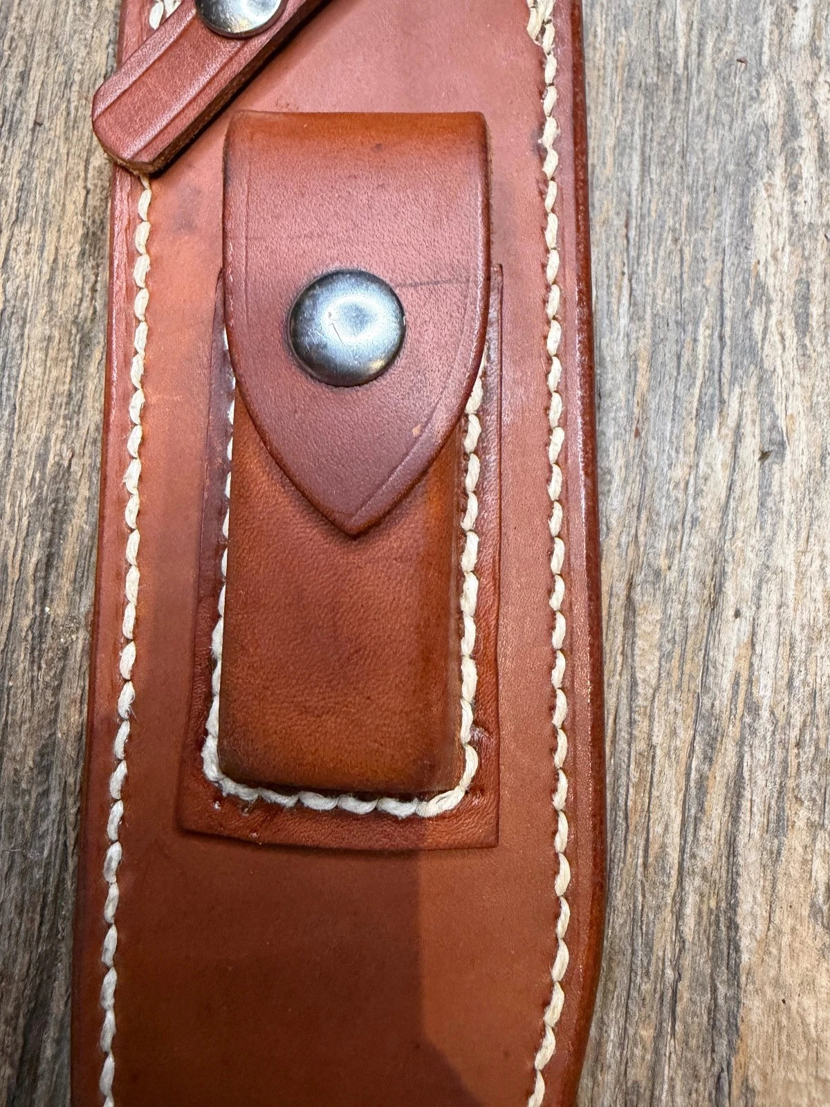 Vintage Randall Leather Knife Sheath Model 12-9  Pre 90’s Johnson era tuff find
