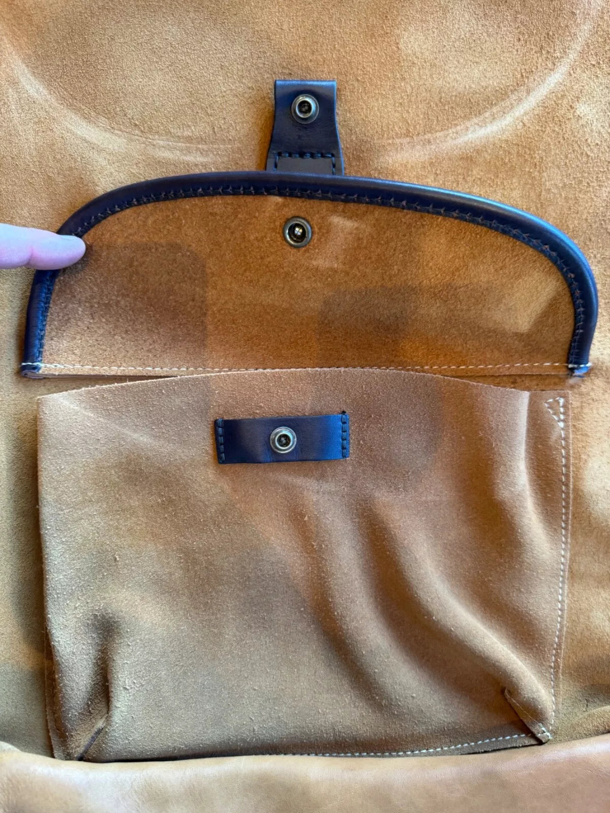 FILSON RUGGED SUEDE BACKPACK SADDLEBROWN ONE SIZE NWT RARE USA MADE LONG 11070435 GONE!!