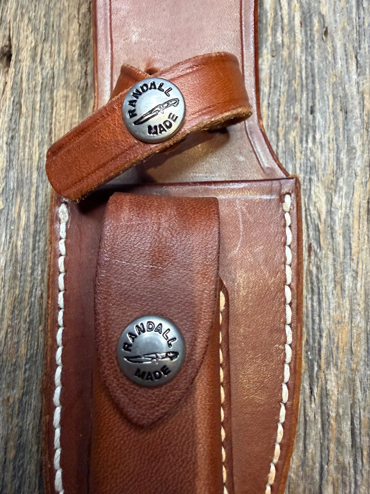 Randall Leather Knife Sheath Model 19-4 with Sharpening stone Randall Snap