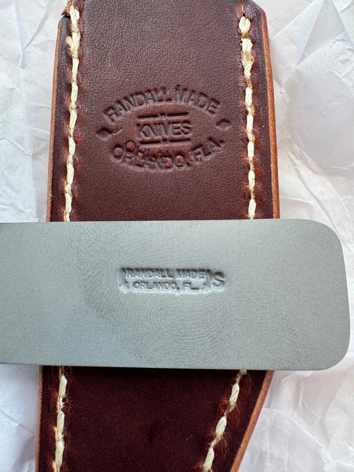 New in paper Randall Knife Model Tailor “Non Catalog” Stainless Steel