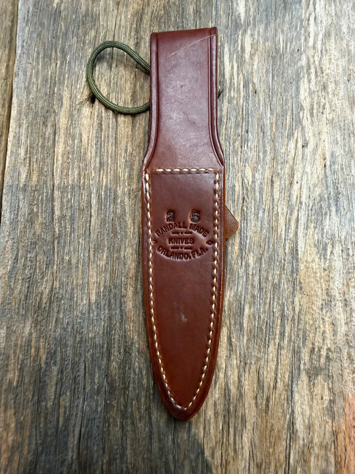 Randall Leather Knife Sheath Model 2-5 with Randall Snap tuff find