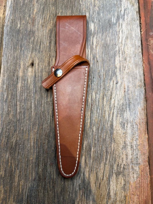 Randall Leather Knife Sheath Model 13-6  Linen stitched early Gutcher tuff find