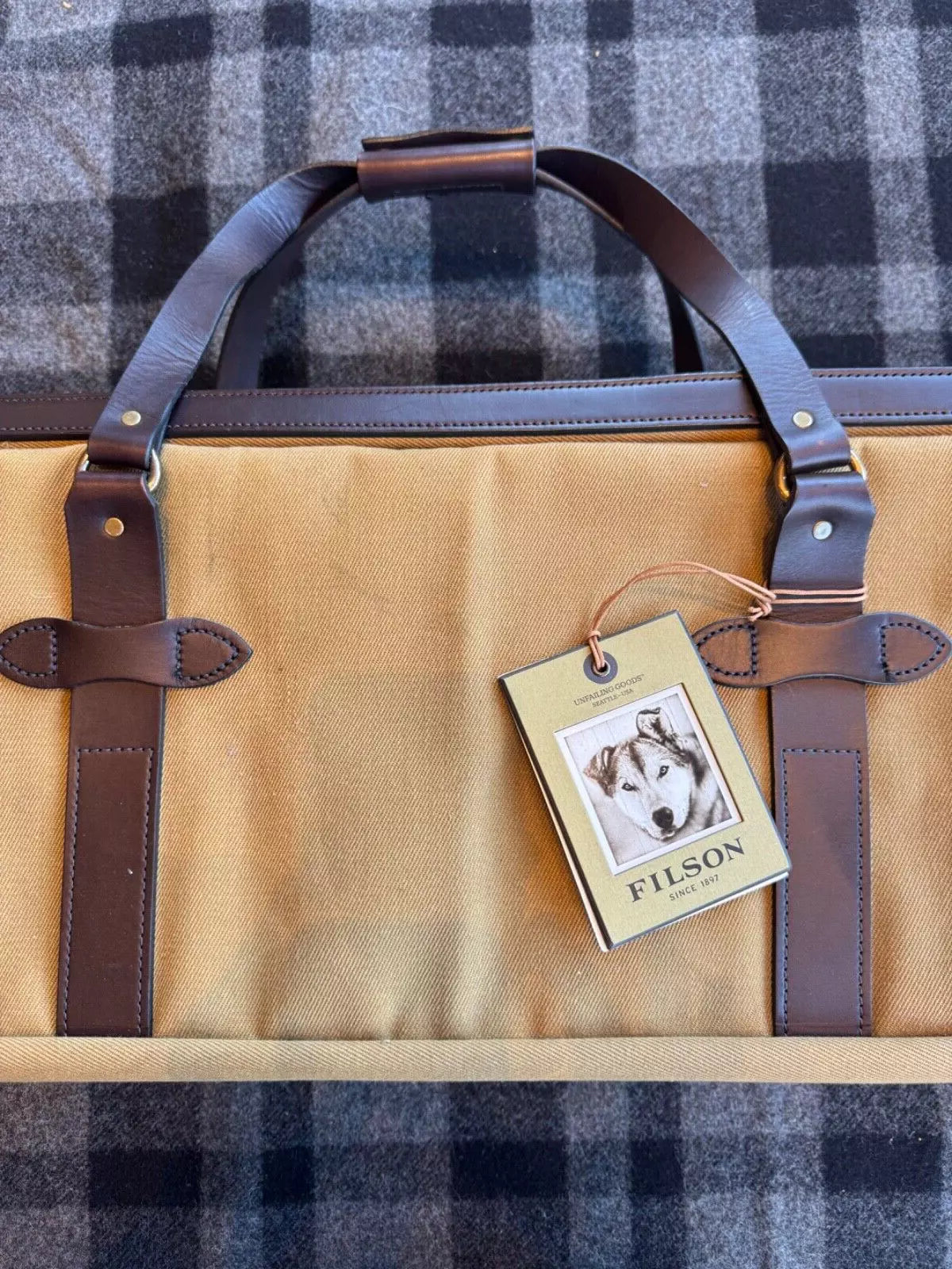 NWT Very Rare Filson Fly Fishing Rod Case Rugged Twill #20002630 Made in USA 1st