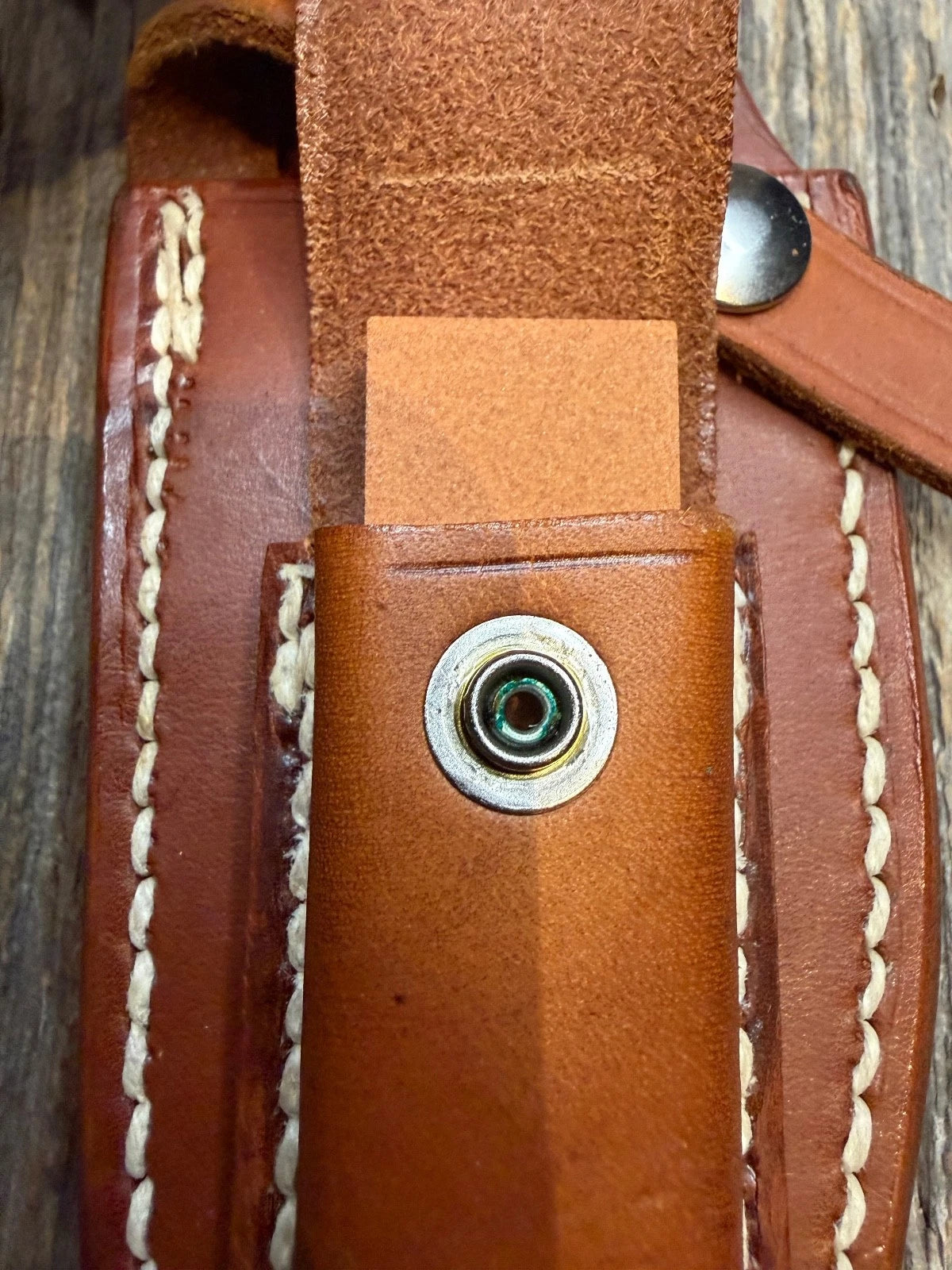 Randall Leather Knife Sheath Model 19-5 Pre 90’s Johnson era tuff find