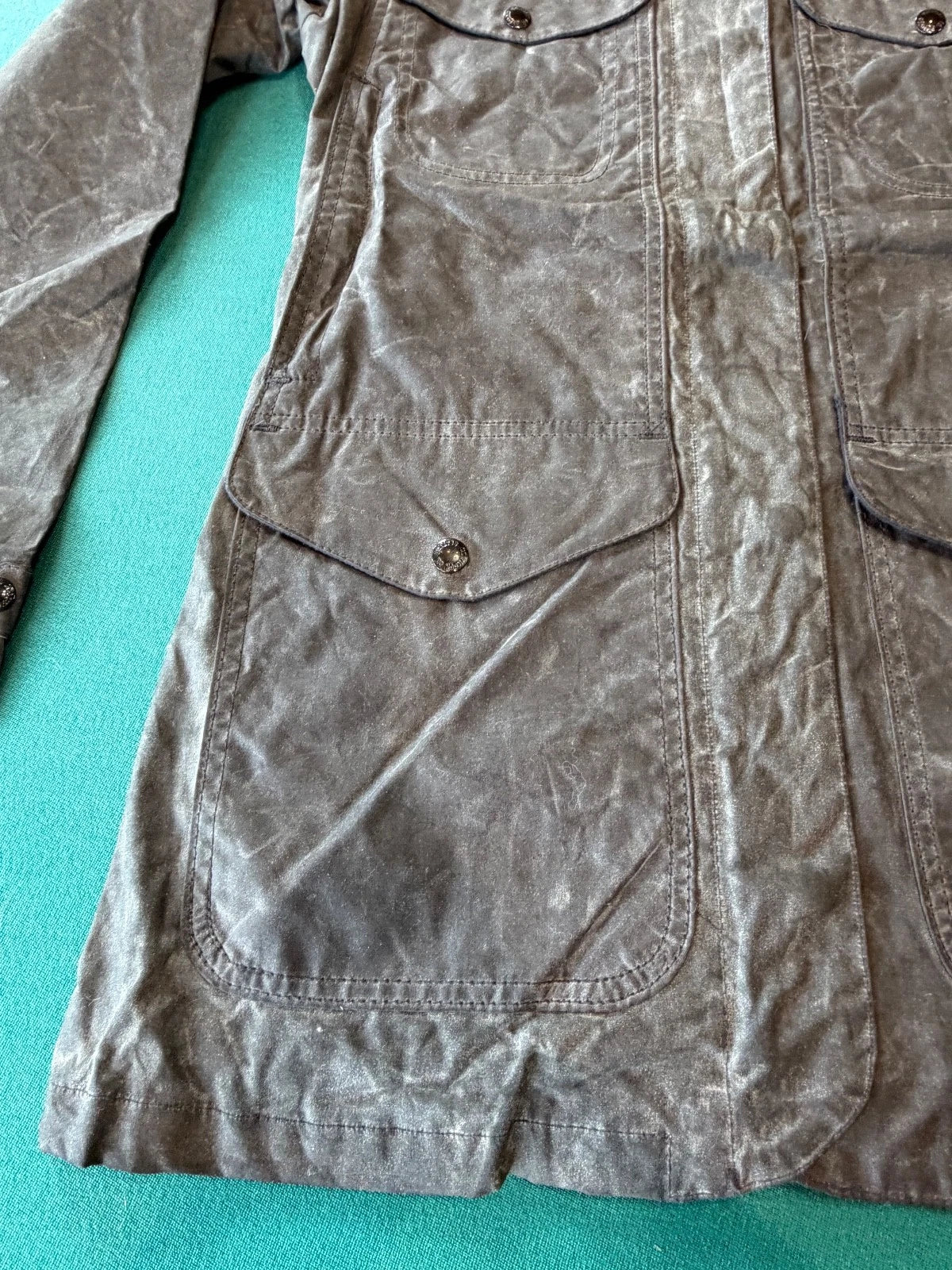 Filson Cover Cloth Explorer Soy Wax Jacket M Rare NWT # 20145 USA Made Vintage