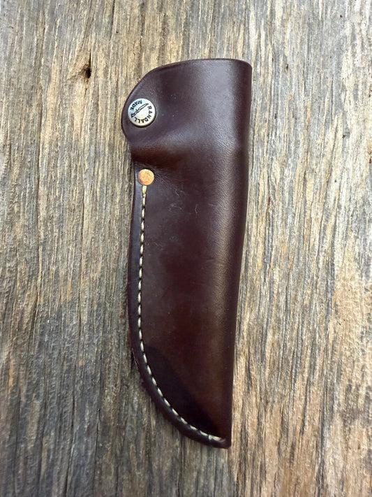 Randall Leather Knife Waxed Sheath Model 23  throat style Randall Snap