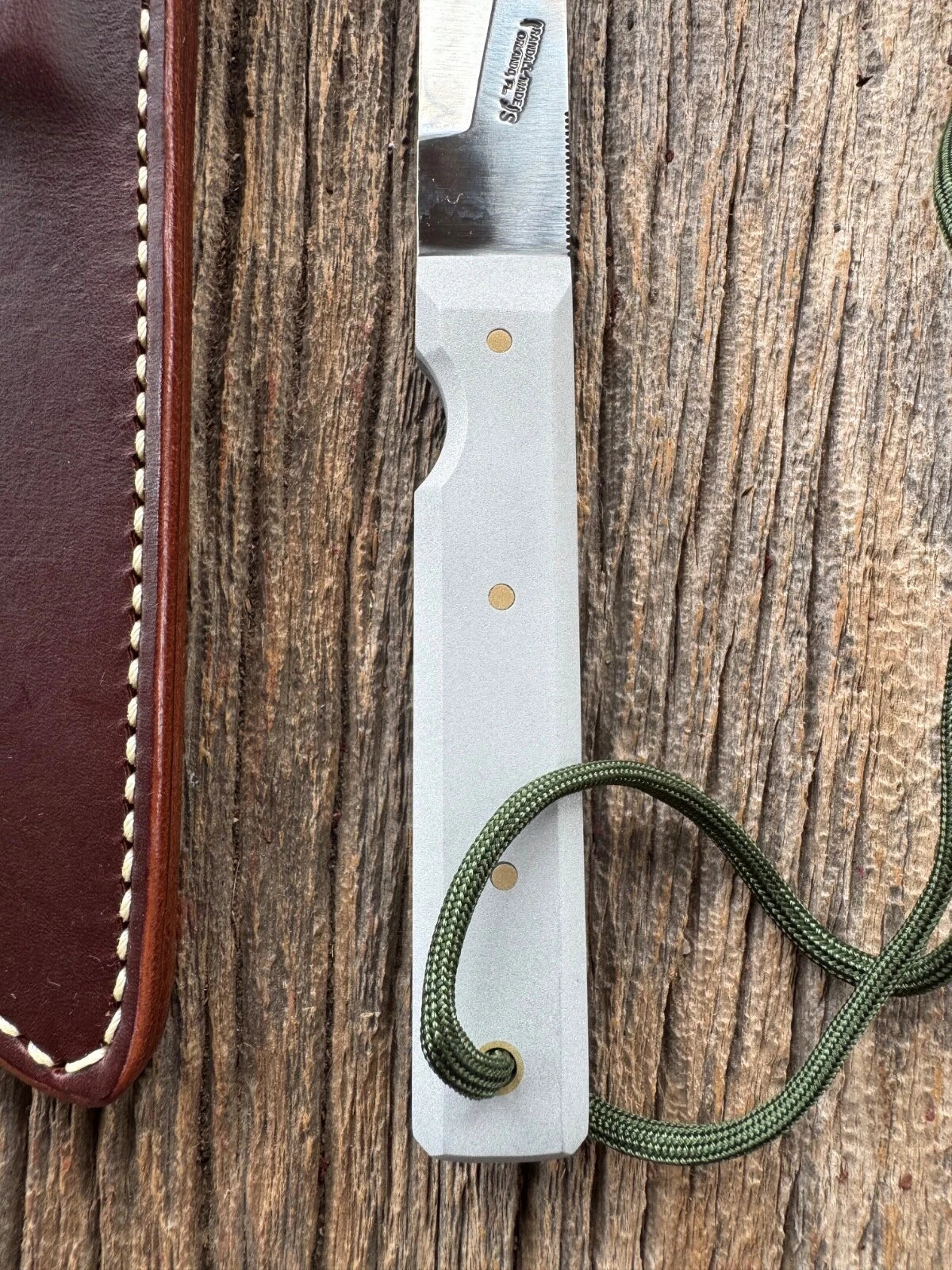 New in Paper Randall Knife Model 10-5 Fisherman Stainless Blade Aluminum Handle