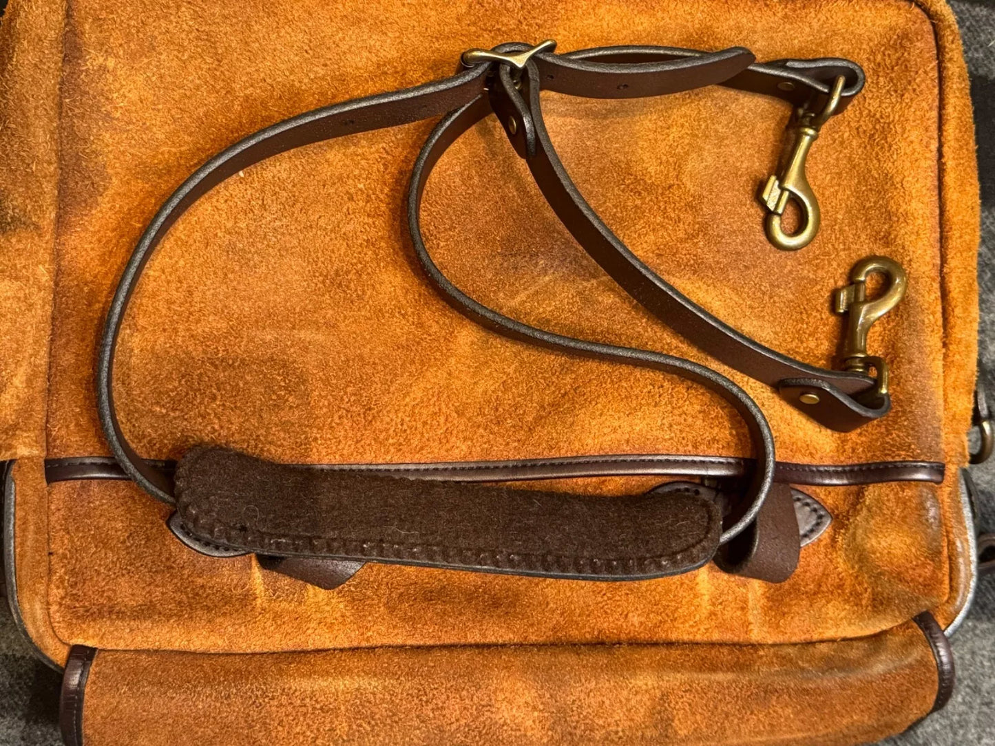 Rare Filson Roughout Leather Original Briefcase | Limited Edition | Made in USA