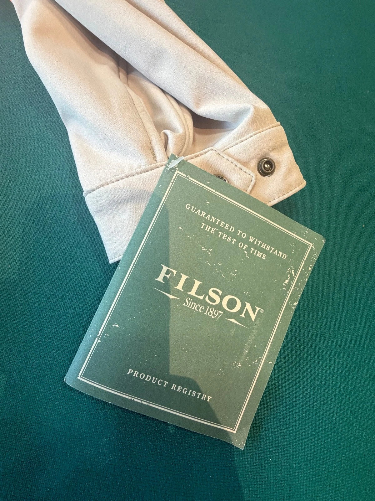 Filson Blaze Orange Mansfield Jacket Polartec Rare and NWT # 10359