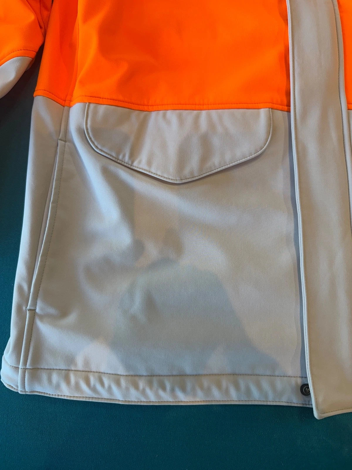 Filson Blaze Orange Mansfield Jacket Polartec Rare and NWT # 10359