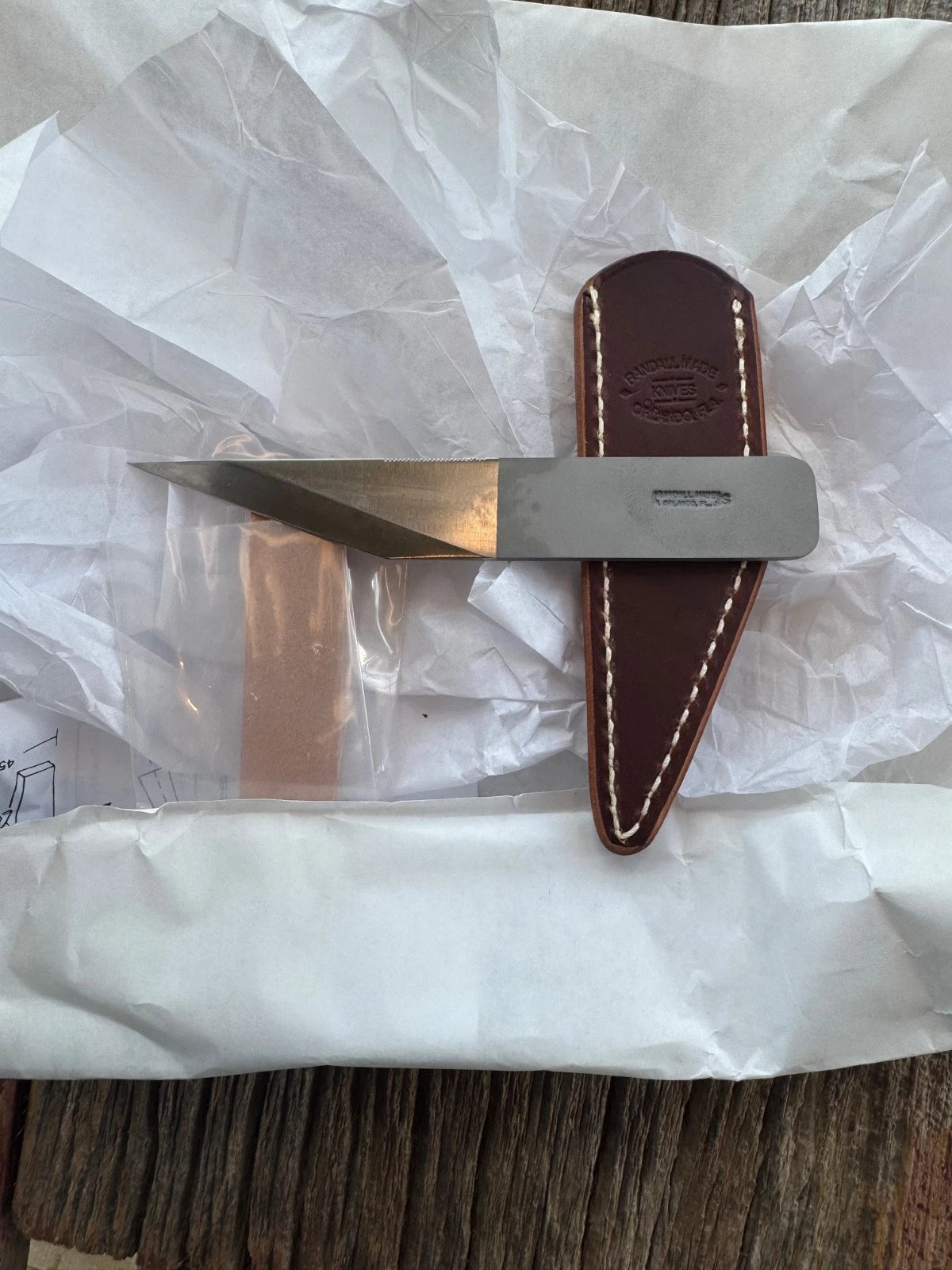 New in paper Randall Knife Model Tailor “Non Catalog” Stainless Steel