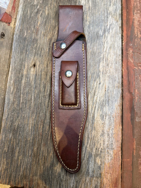 Vintage Randall Leather Knife Sheath Model 12-9  Pre 90’s Johnson era tuff find
