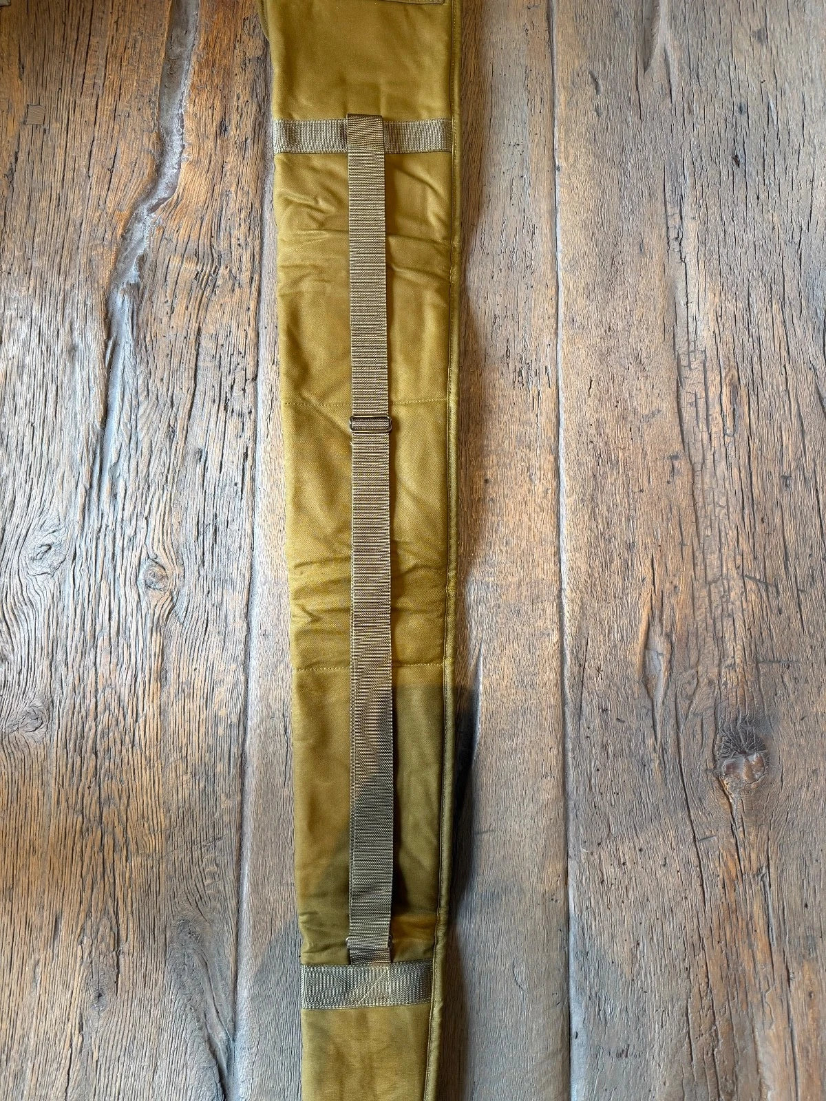 Filson New Tin Cloth Gun Sleeve Case Dark Tan 52 Oil Waxed #11070183 Made USA