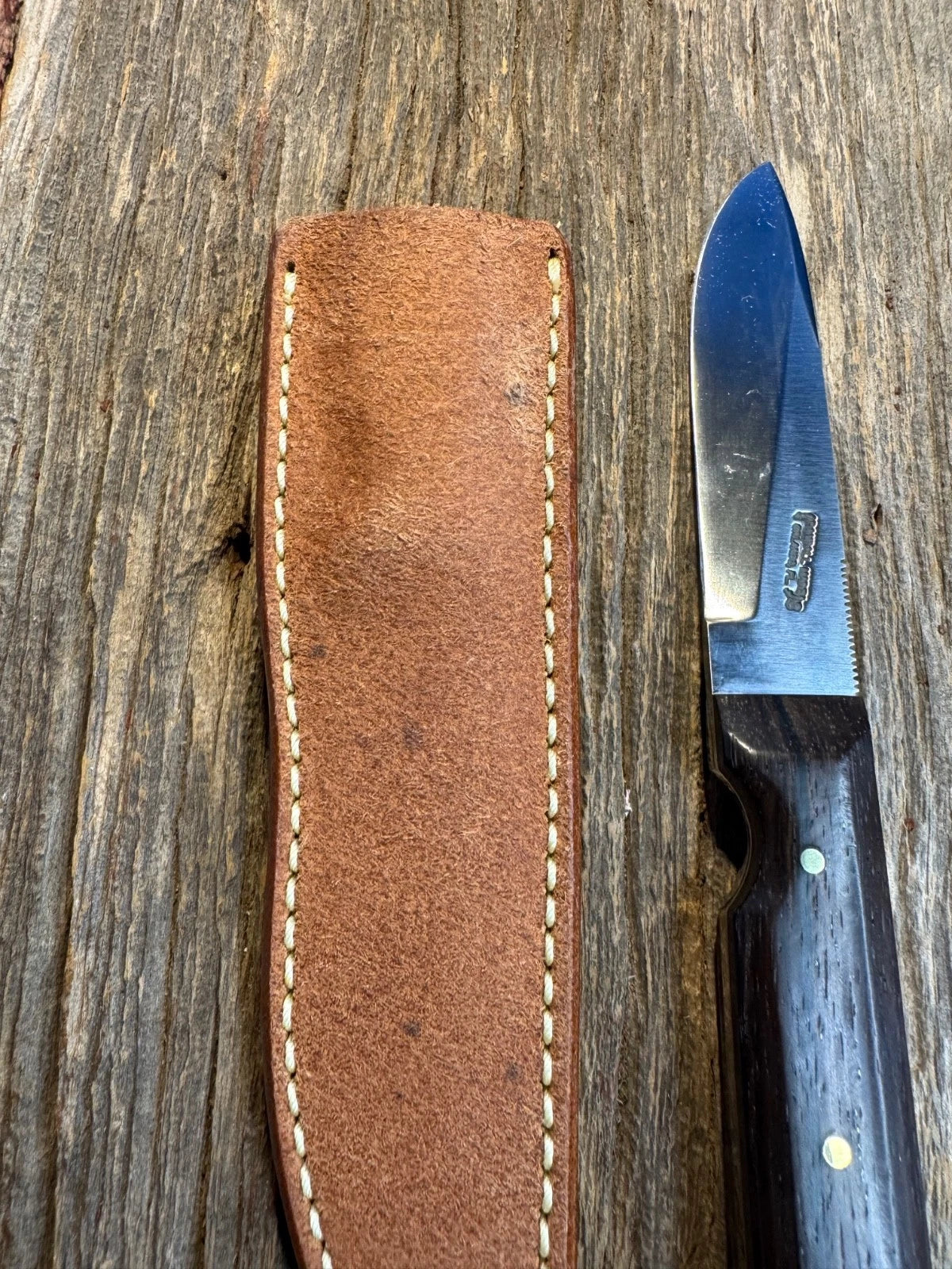 New in Paper Randall Knife Model 10-4 Fisherman Rosewood Handle Stainless Steel