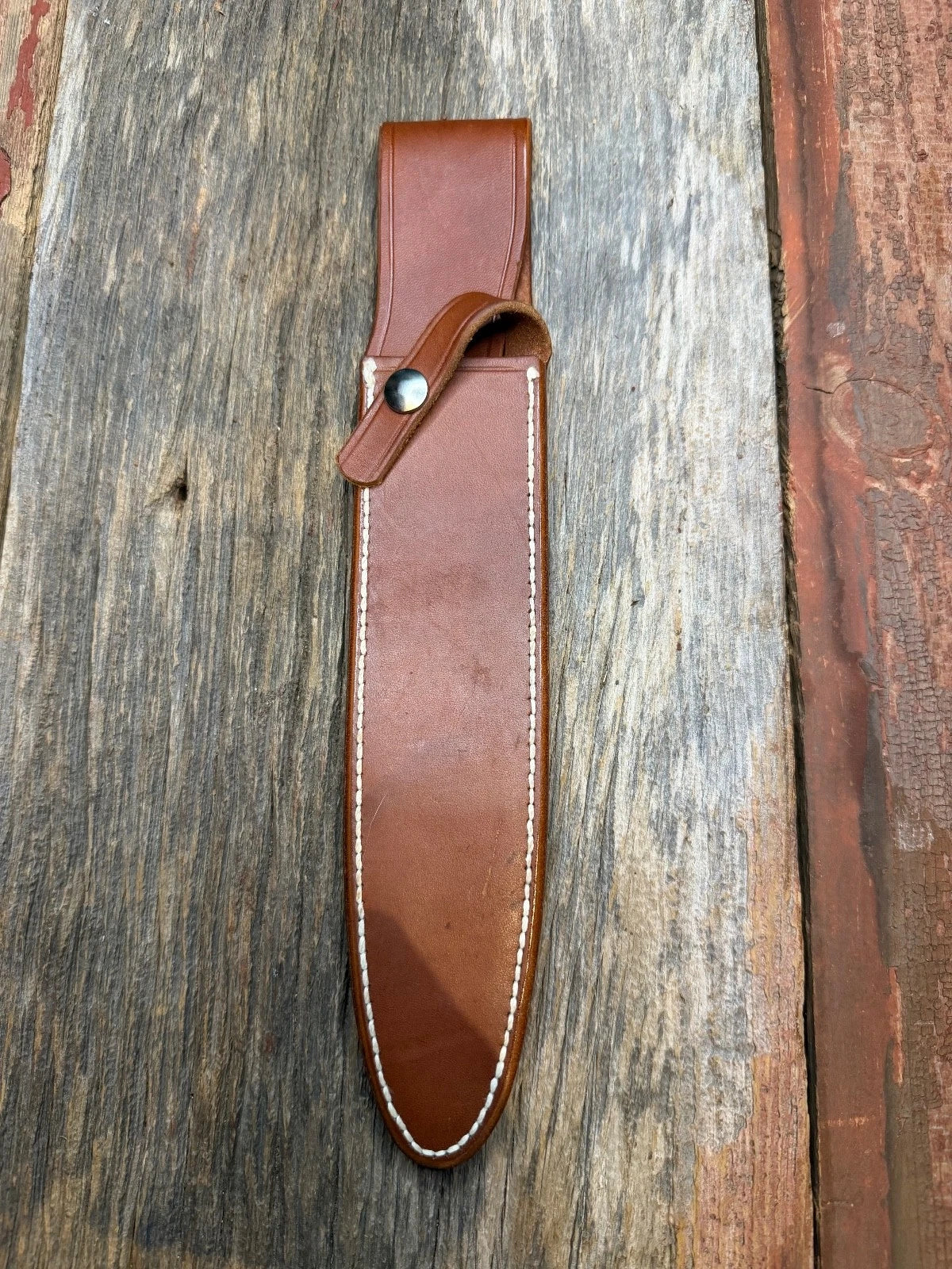 Randall Leather Knife Sheath Model 2-8 Linen stitched early Gutcher tuff find