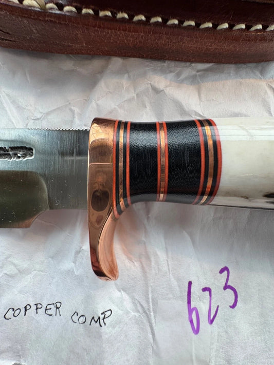 New in Paper Randall Knife Model Copper Companion Stag