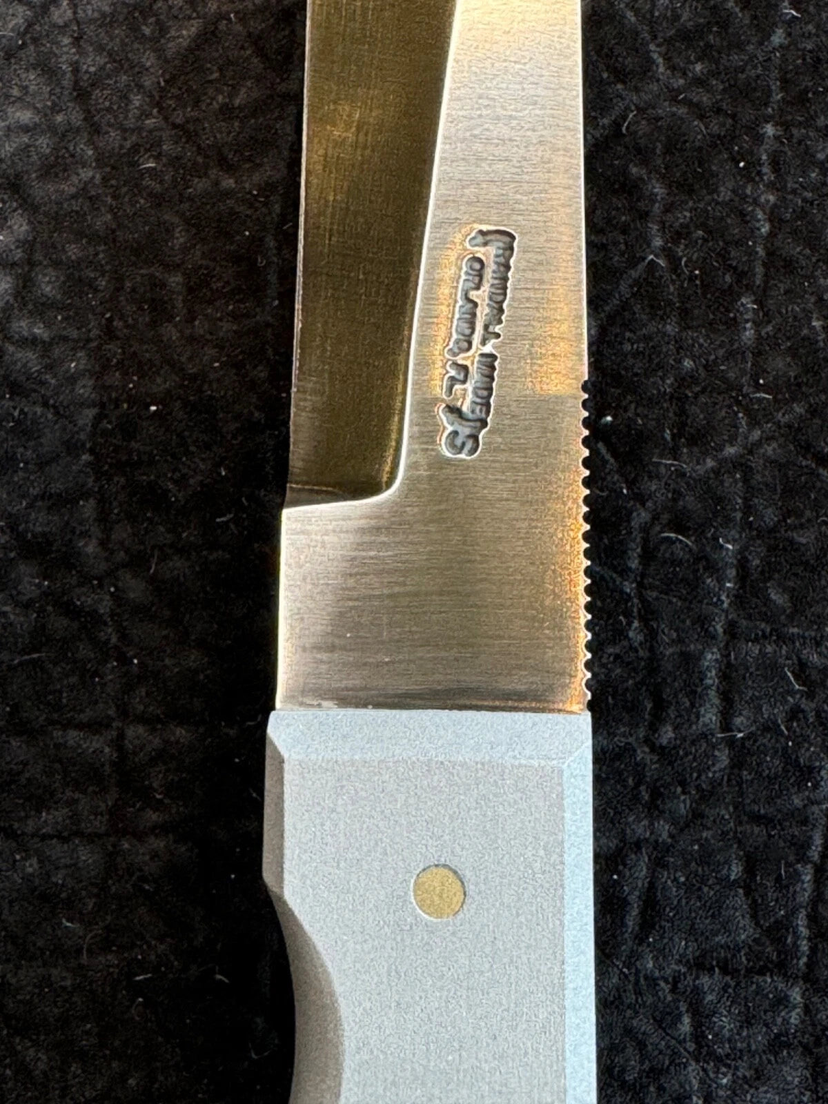 New in Paper Randall Knife Model 10-7 Fisherman Stainless Blade Aluminum Handle