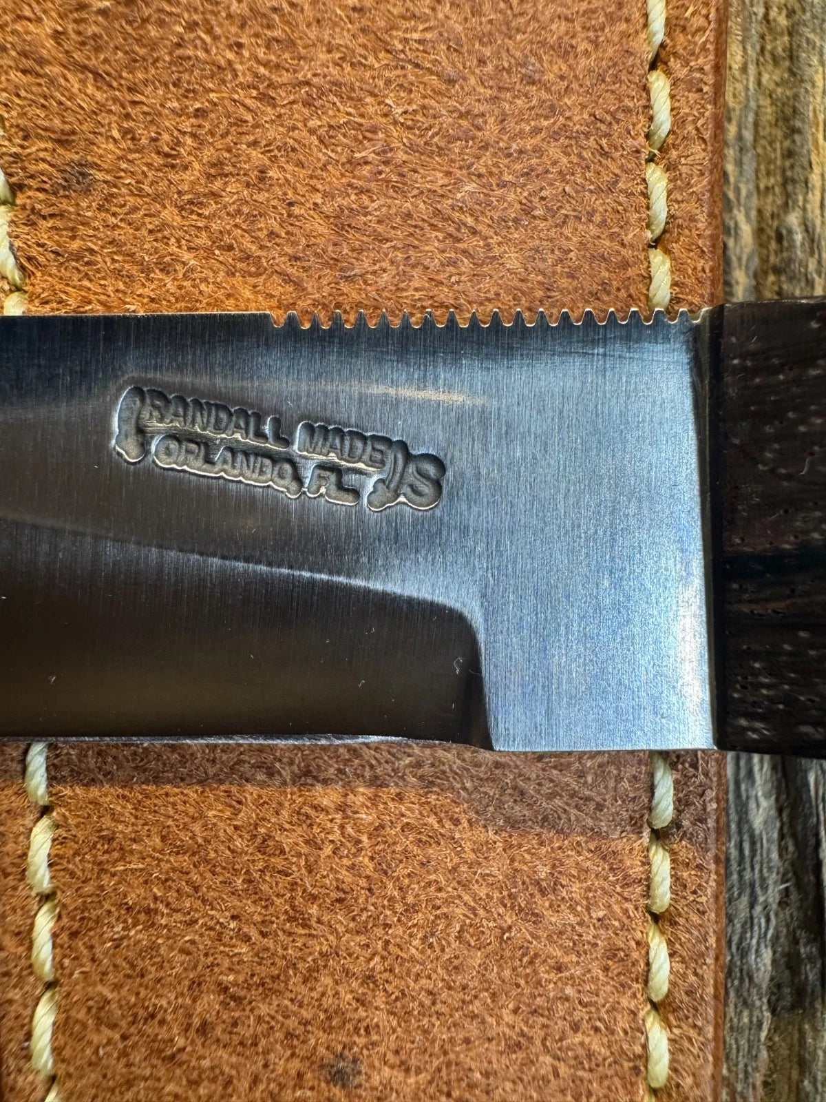 New in Paper Randall Knife Model 10-4 Fisherman Rosewood Handle Stainless Steel