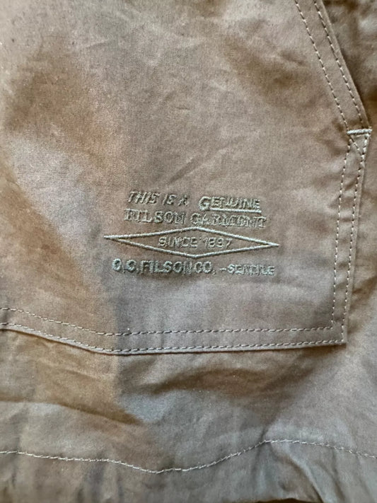 Filson Ranger Anorak 20248770 New Olive Drab Waxed Dark Pullover Size Small 20248770