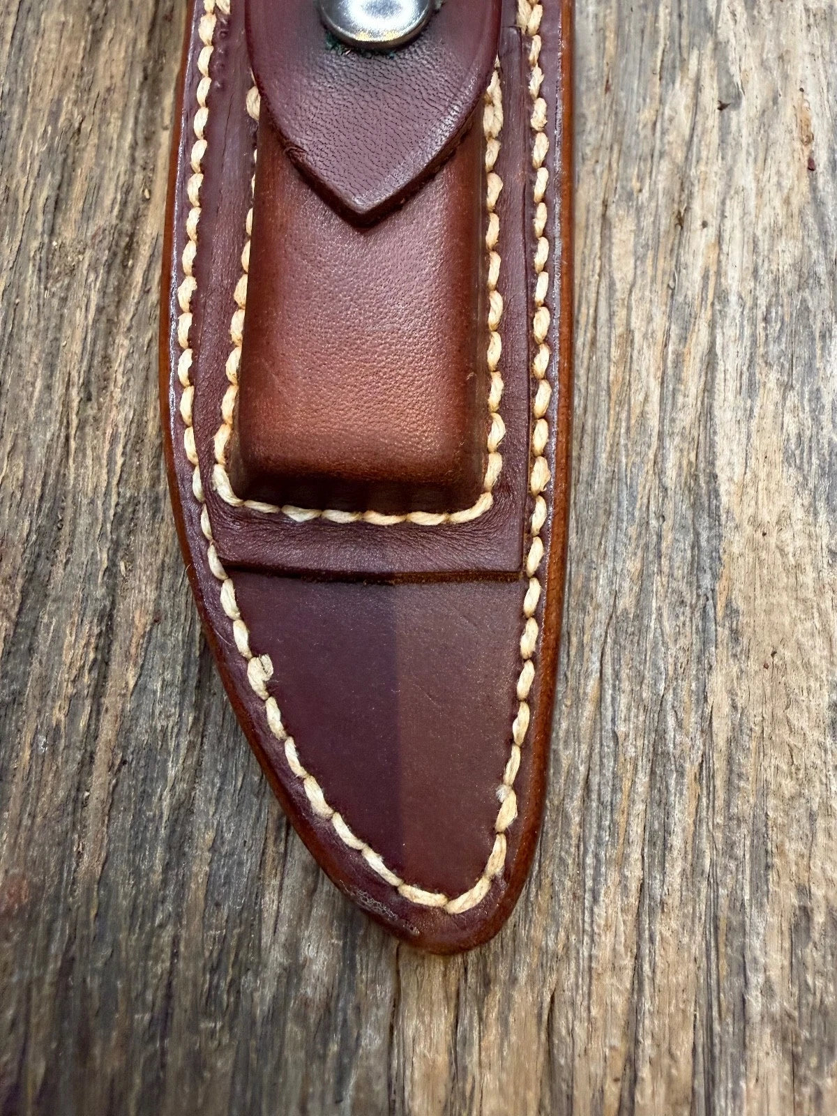 Vintage Randall Leather Knife Sheath Model 11-5 Pre 90’s Johnson era tuff find